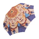 Orange Donald Trump Folding Umbrellas View2