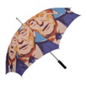 Orange Donald Trump Straight Umbrellas View2