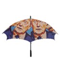 Orange Donald Trump Golf Umbrellas View3