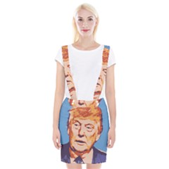 Orange Donald Trump Braces Suspender Skirt by vintagetrump