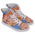 Orange Donald Trump Women s Hi-Top Skate Sneakers View3