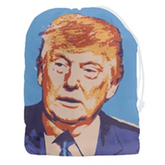 Orange Donald Trump Drawstring Pouch (3xl) by vintagetrump