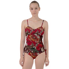 Floral Design 05 Sweetheart Tankini Set by myclothy