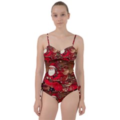 Christmas Art Sweetheart Tankini Set by myclothy