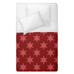 Illustrations Red Abstract Pattern Seamless Texture Duvet Cover (single Size) by Hannah976