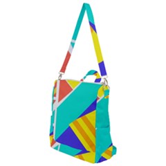 Geometric  Design 04 Crossbody Backpack by myclothy