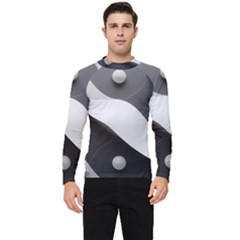 Geometric Design O6 Men s Long Sleeve Rash Guard by myclothy