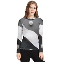 Geometric Design O6 Women s Long Sleeve Rash Guard by myclothy