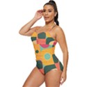 Geometric Design 08 Retro Full Coverage Swimsuit View2