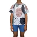 Geometric Design 12 Kids  Short Sleeve Swimwear View1