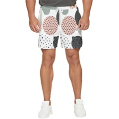 Geometric Design 12 Men s Runner Shorts by myclothy