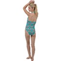 Geometric Design 13 Go with the Flow One Piece Swimsuit View2