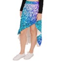 Rainbow Colors Colorful Pattern Asymmetrical Ruffle Hem Skirt  View2