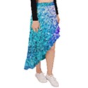 Rainbow Colors Colorful Pattern Asymmetrical Ruffle Hem Skirt  View3