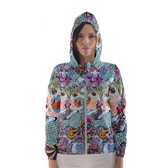 Supersonicangeldream Women s Hooded Windbreaker by chellerayartisans