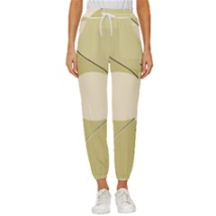 Minimalist Pattern With Simple Lines And Shapes, Creating A Clean And Modern Aesthetic 01 Women s Cropped Drawstring Pants by myclothy