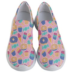 Ice Cream Donut Sweets Candie Women s Lightweight Slip Ons by Apenda