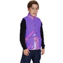 Colorful Labstract Wallpaper Theme Kid s Button Up Puffer Vest View3