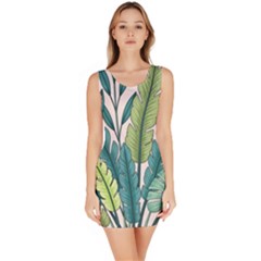 Illustrations Plants Nature Leaves Bodycon Dress by Salmanaz77