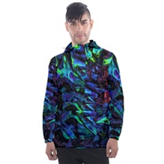 Sci-fi Scenester Men s Front Pocket Pullover Windbreaker by MRNStudios