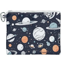 Space Galaxy Universe Stars Sky Canvas Cosmetic Bag (xxxl) by Paksenen