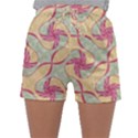 Abstract Pattern Design Scrapbooking Sleepwear Shorts View1