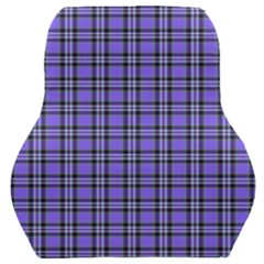 Blue Tartan Plaid 1 Car Seat Back Cushion  by dressshop