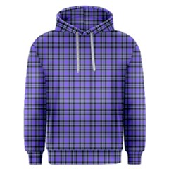 Blue Tartan Plaid 1 Men s Overhead Hoodie by dressshop
