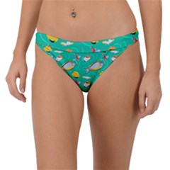 Naso Flame Fabric Band Bikini Bottoms by SeaworthyClothing