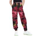 Floral Buds Of Roses Beautiful Flowers Kids  Joggers View1