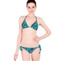 Aqua Batik, Abstract, Colorful Classic Bikini Set View3