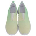 Mint Green To Cream Yellow Linear Gradient No Lace Lightweight Shoes View1