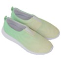 Mint Green To Cream Yellow Linear Gradient No Lace Lightweight Shoes View3