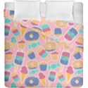 Ice Cream Donut Sweets Candie Duvet Cover Double Side (King Size) View2