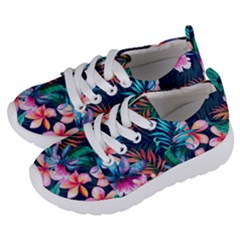 Hawaiian Flowers Hawaii Kids  Lightweight Sports Shoes by Cemarart