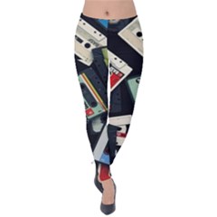 Abstract Case Velvet Leggings by kyorashop23