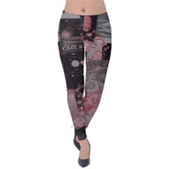 Aesthetic , Aesthetic, Dark Velvet Leggings by kyorashop23