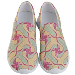 Abstract Pattern Design Scrapbooking Men s Lightweight Slip Ons by Paksenen