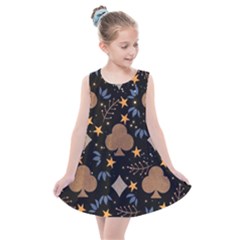 Seamless Pattern Repeat Repetition Kids  Summer Dress by Sabxi