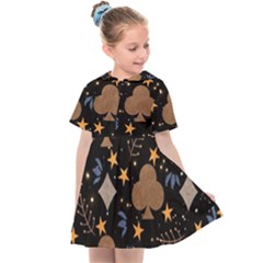 Seamless Pattern Repeat Repetition Kids  Sailor Dress by Sabxi