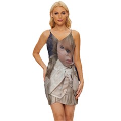 Designer,s Doll-1 Wrap Tie Front Dress by bestdesignintheworld