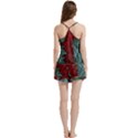 birds V-Neck Satin Loungewear Set View4