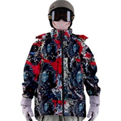 Multiple Desires-1-2 Women s Zip Ski And Snowboard Waterproof Breathable Jacket by bestdesignintheworld