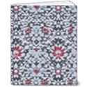 Gothic Leaf Pattern 6 8  x 10  Hardcover Notebook View1