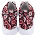 Mid Century Retro Floral 1970s 1960s Pattern 96 Men s Lightweight High Top Sneakers View4