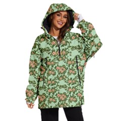Retro 1880s Flowers Pattern 5 Women s Ski And Snowboard Waterproof Breathable Jacket by violetheavensky