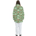 Retro 1880s Flowers Pattern 5 Women s Multi Pockets Zip Ski and Snowboard Waterproof Breathable Jacket View4