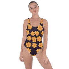 Retro 40s 50s Flowers Pattern Halloween 4 Bring Sexy Back Swimsuit by violetheavensky