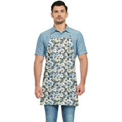 Roses Kitchen Apron by DinkovaArt