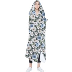 Roses Wearable Blanket by DinkovaArt